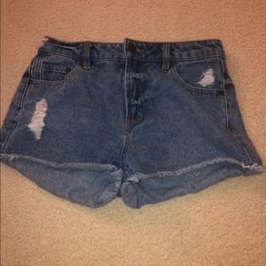 Jean shorts